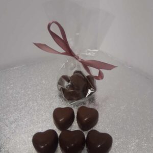 Individual Chocolate Hearts